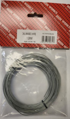 (image for) FAST PAK GALVANISED WIRE - 1.0MM - 20M