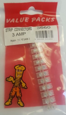 (image for) FAST PAK VALUE PACKS STRIP CONNECTORS - 3AMP