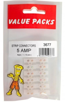 (image for) FAST PAK VALUE PACKS STRIP CONNECTORS - 5AMP