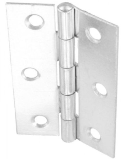 (image for) FAST PAK BUTT HINGERS ZINC - 4INCH - 100MM