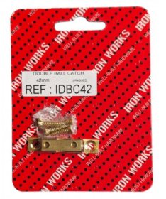 (image for) FAST PAK DOUBLE BALL CATCH BRASSED - 42MM