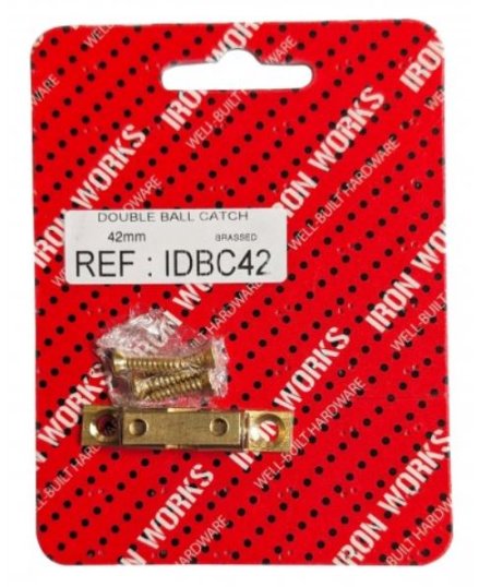 (image for) FAST PAK DOUBLE BALL CATCH BRASSED - 42MM