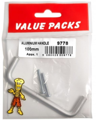 (image for) FAST PAK VALUE PACKS ALUMINIUM DOOR HANDLES - 100MM