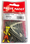 (image for) FAST PAK VALUE PACKS ROUND WIRE NAILS - 65MM -150G
