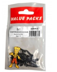 (image for) FAST PAK C SUNK WOOD SCREW - 8X1 - 20S