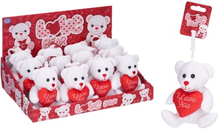 (image for) WL WHITE BEAR WITH RED LOVE