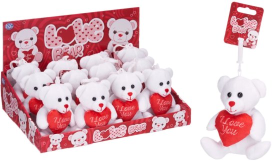 (image for) WL WHITE BEAR WITH RED LOVE