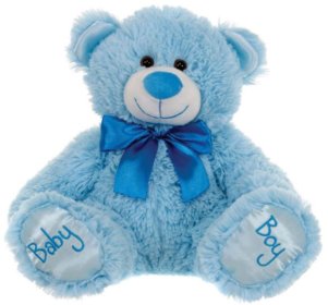 (image for) PAWS SITTING TEDDY BOY 17"/43