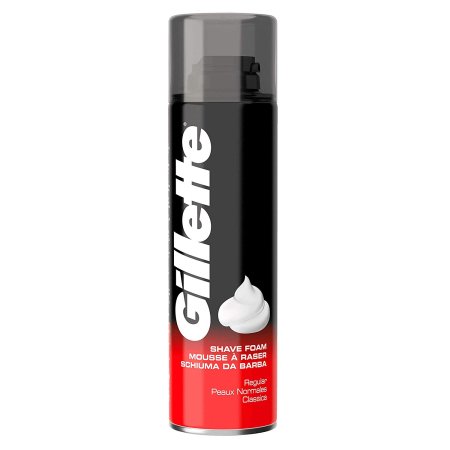 (image for) GILLETTE SHAVE FOAM REGULAR - 200ML