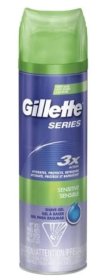(image for) GILLETTE SERIES SHAVE GEL SENSITIVE - 200ML