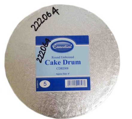 (image for) ESSENTIAL CAKE BOARD ROUND THICK - 8\"\"