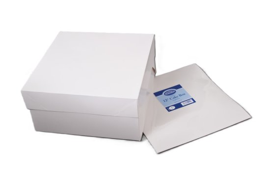 (image for) ESSENTIAL CAKE BOX STAPLELESS 2S - 12""