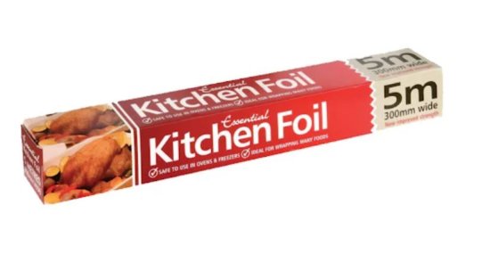 (image for) ESSENTIAL KITCHEN FOIL 5M - 300MMX5M