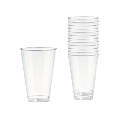 (image for) ESSENTIAL PLASTIC TUMBLERS CLEAR 20S - 10oz