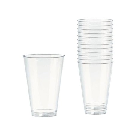 (image for) ESSENTIAL PLASTIC TUMBLERS CLEAR 20S - 10oz