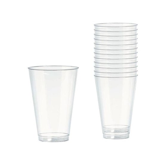 (image for) ESSENTIAL PLASTIC TUMBLERS CLEAR 20S - 10oz
