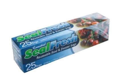 (image for) SEAL FRESH FREEZER BAG 25S - 268X279