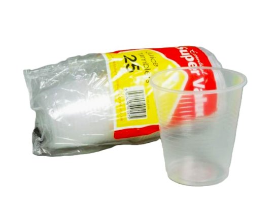 (image for) EXTRA VALUE JUICE PLASTIC TUMBLERS 25S - 250ML