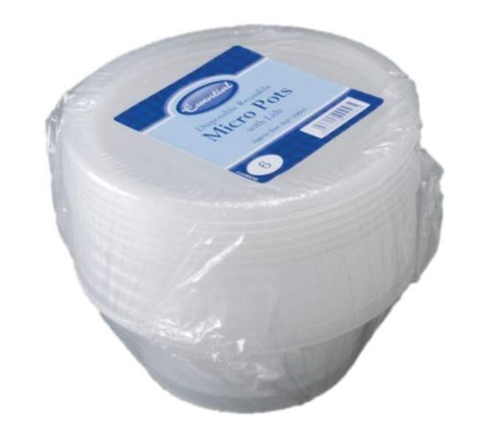 (image for) ESSENTIAL PLASTIC ROUND POT 6S - 236ML