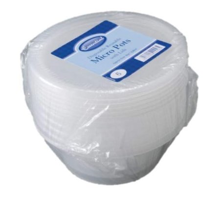 (image for) ESSENTIAL PLASTIC ROUND POT 6S - 236ML