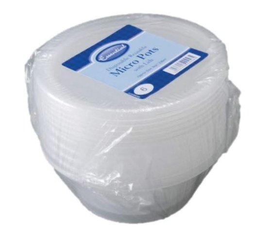 (image for) ESSENTIAL PLASTIC ROUND POT 6S - 236ML