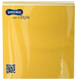 (image for) PALOMA NAPKIN YELLOW 1PLY - 100S