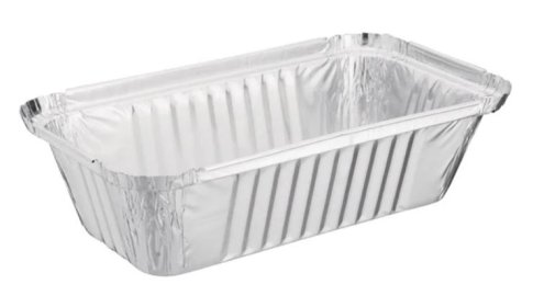 (image for) ESSENTIAL FOIL DISH CONTAINER+LID 5S - 25X12X6.5CM