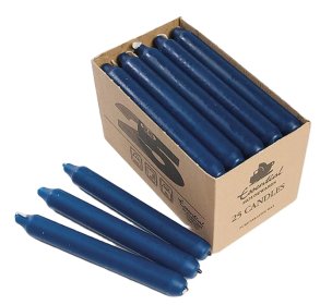 (image for) ESSENTIAL HOUSEHOLD CANDLE BLUE - 25S