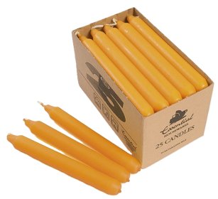 (image for) ESSENTIAL HOUSEHOLD CANDLE ORANGE - 25S