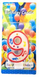 (image for) HURRAH BIRTHDAY CANDLE '9'