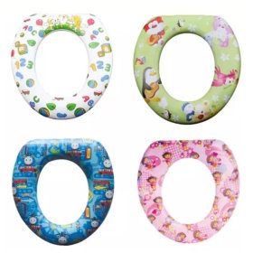 (image for) TOILET SEAT SOFT-ASST PATTERN