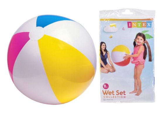 (image for) INTEX GLOSSY PANEL BEACH BALL
