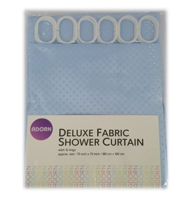 (image for) DELUXE SHOWER CURTAIN 180X180C