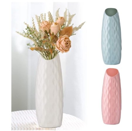 (image for) FLOWER VASE PLASTIC 20.5X5.5CM