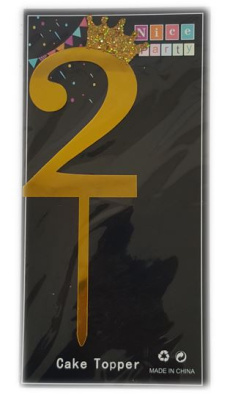 (image for) CAKE TOPPER 2ND B/DAY