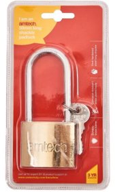(image for) AMTECH LONG SHACKLE PADLOCK -50MM