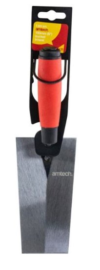 (image for) AMTECH BUCKET TROWEL WITH SOFT GRIP-6""
