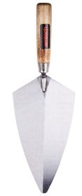(image for) AMTECH BRICK TROWEL WITH WOODEN HANDLE-10""