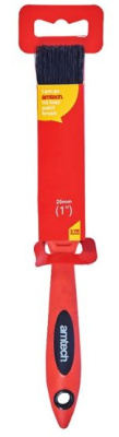 (image for) AMTECH NO BRISTLE LOSS PAINT BRUSH WITH SOFTGRIP-1\"\"