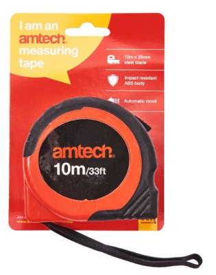 (image for) AMTECH MEASURING TAPE -10M