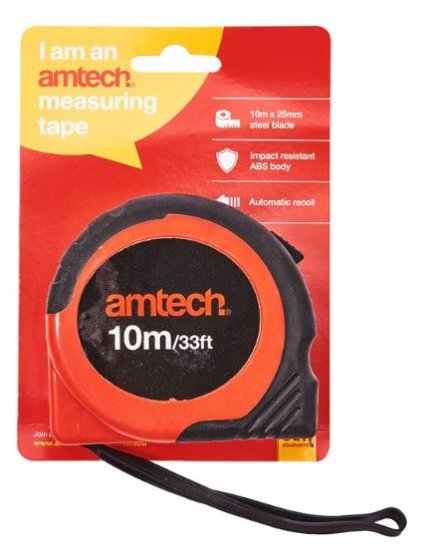 (image for) AMTECH MEASURING TAPE -10M