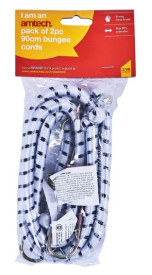 (image for) AMTECH BUNGEE CORDS -2PC