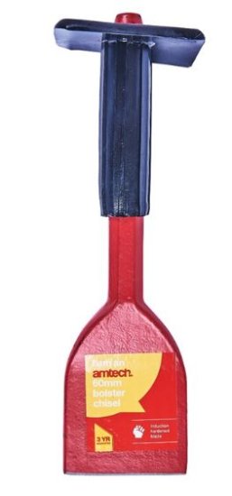 (image for) AMTECH BOLSTER CHISEL WITH GUARD-2.25""