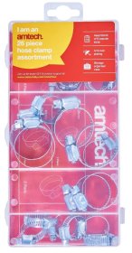 (image for) AMTECH HOSE CLAMP SET ASSORTED-26PC