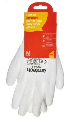 (image for) AMTECH LIGHT DUTY WORK GLOVES-MEDIUM