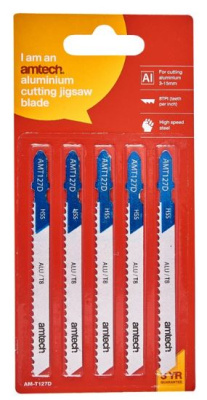 (image for) AMTECH ALUMINIUM JIGSAW BLADE SET -5PC