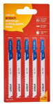 (image for) AMTECH ALUMINIUM JIGSAW BLADE SET -5PC
