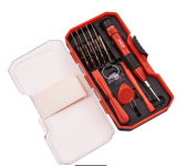 (image for) AMTECH PRECISION PHONE AND COMPUTER REPAIR TOOL SET-17PC