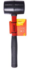 (image for) AMTECH BLACK RUBBER MALLET WITH FIBREGLASS SHAFT-160Z