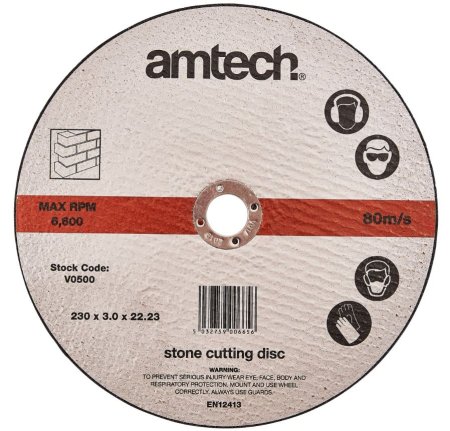 (image for) AMTECH STONE CUTTING DISC -230MM